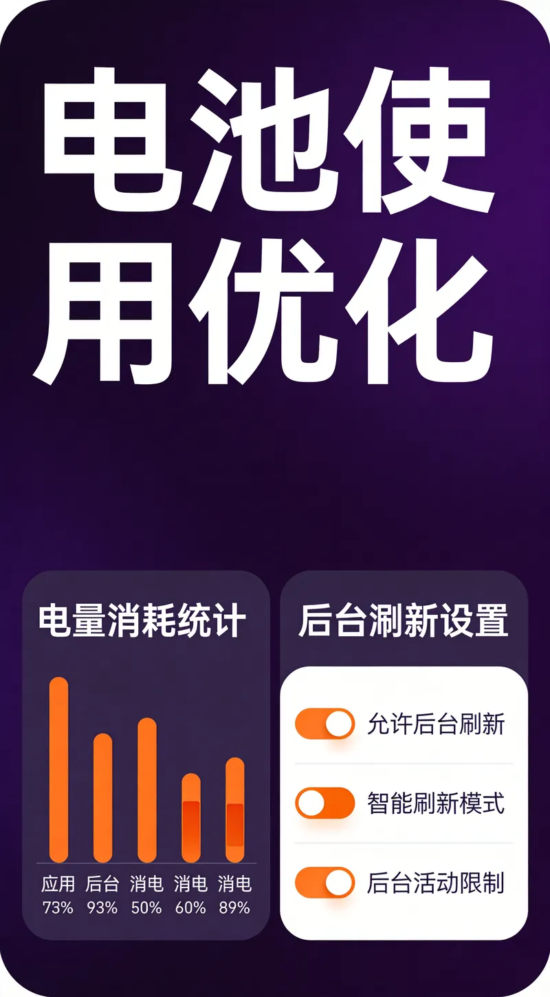 小火箭加速器耗电统计与优化界面